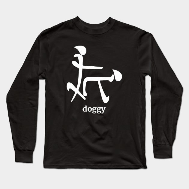 Doggy Long Sleeve T-Shirt by Zidnareo